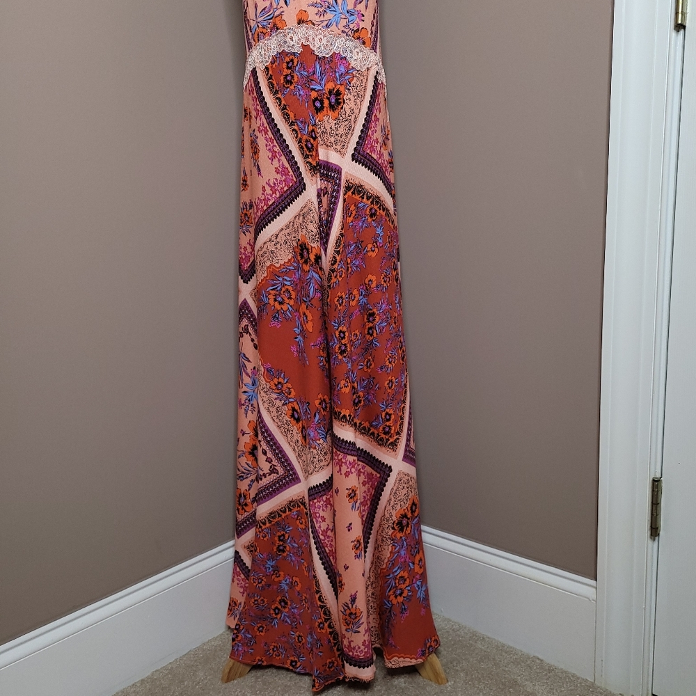 ❌️SOLD❌️Free People Geranium Combo Dress - XS - Picture 7 of 15